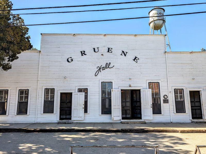Historic Gruene Hall and Live Music Nearby