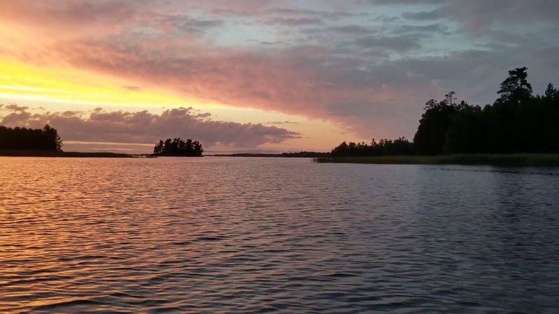 Kabetogama Peninsula Islands on Lake Kabetogama