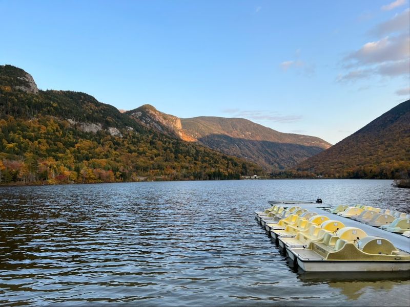 Kayaking and Paddleboating on Glassy Morning Water