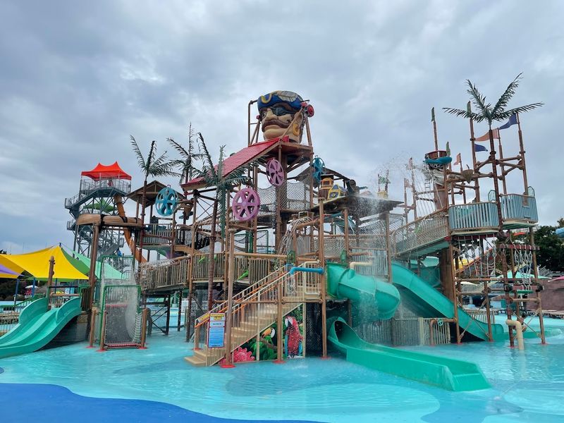 Kiddie Areas and Pirate Ship Pool, Built for the Youngest Adventurers