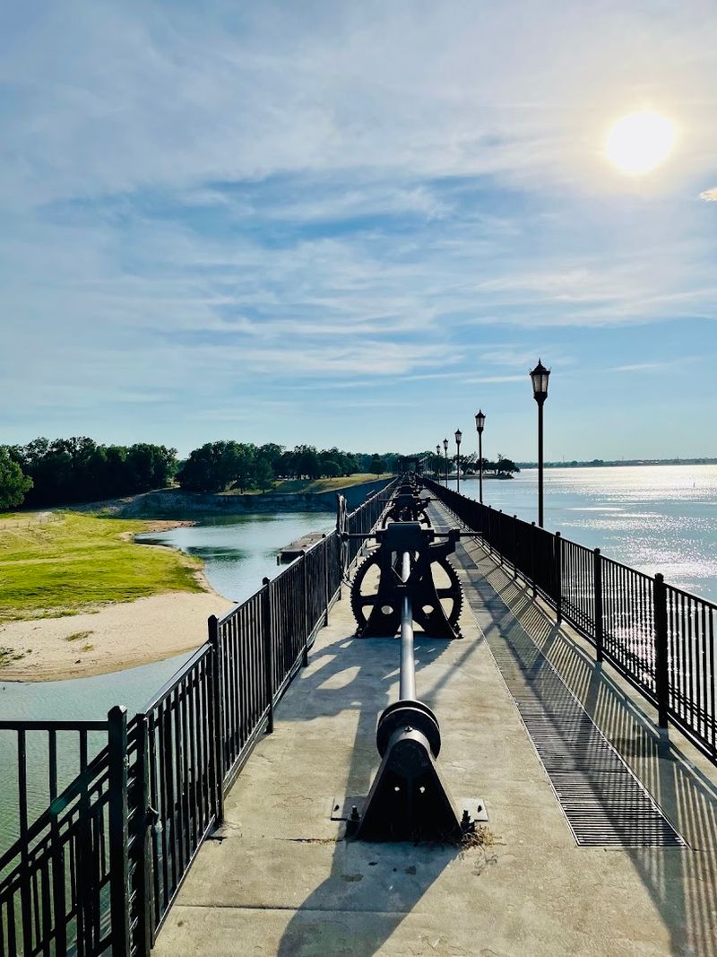 Lake Overholser Old Wooden Pier