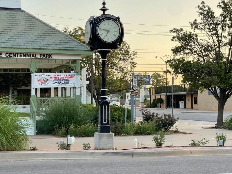 Main Street And The Route Sixty-Six Stretch