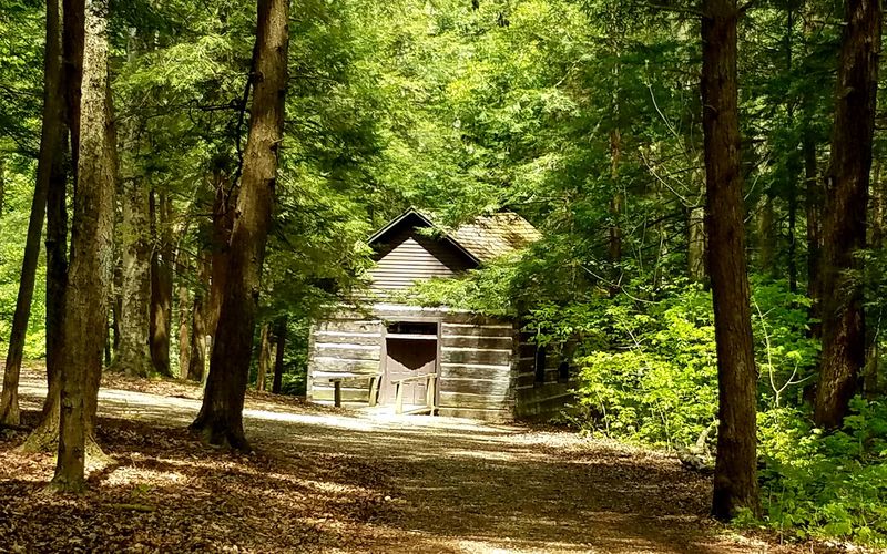 Make Time For The Historic Log Church And Covered Bridge