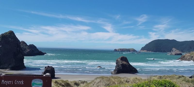 Meyer's Creek Beach, Gold Beach