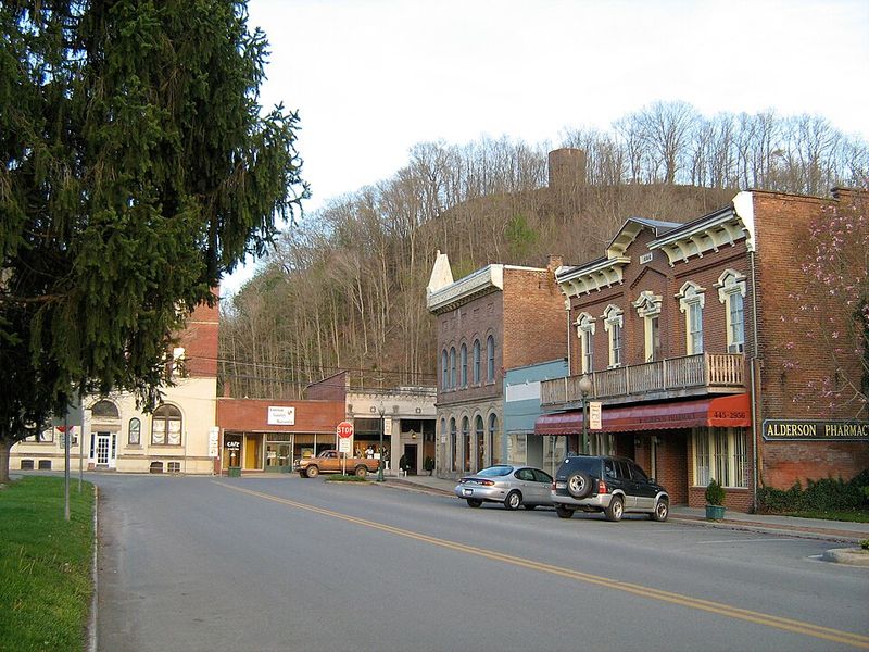 More Than 160 Historic Structures Fill Alderson's Preserved District