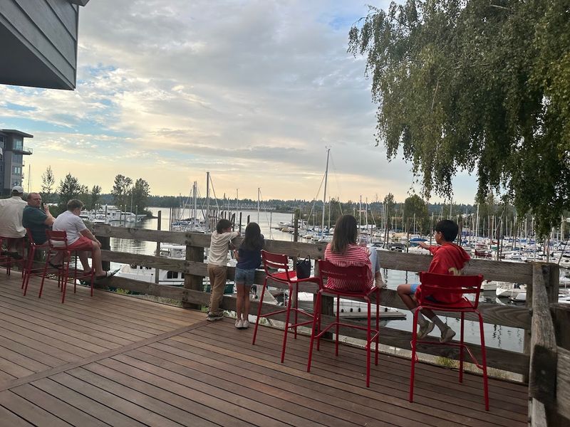 Morning Coffee With a Marina View Morning Coffee With a Marina View
