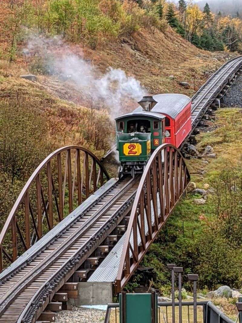 Mount Washington Cog Railway Summit Ascent