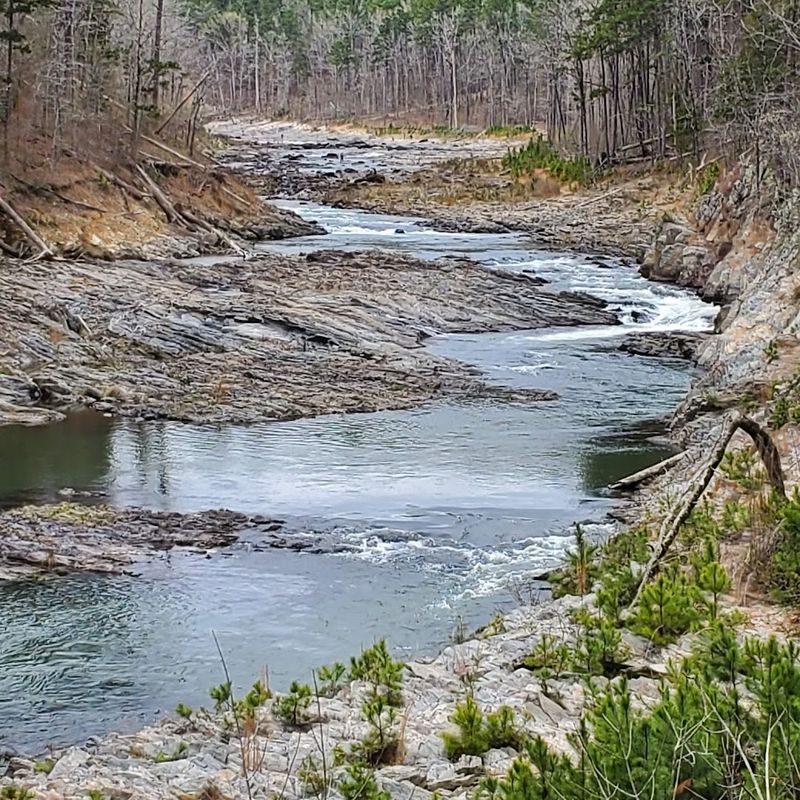 Mountain Fork River Runs Close By