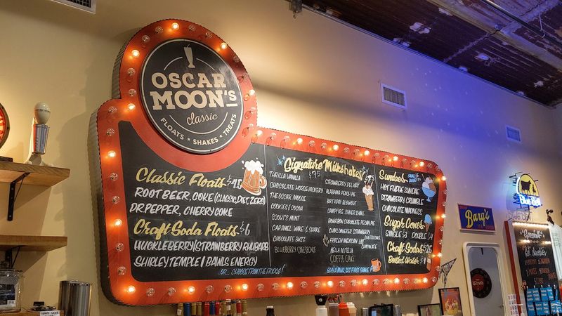 Oscar Moon's Milkshake Bar, Huntsville's Creative Sip