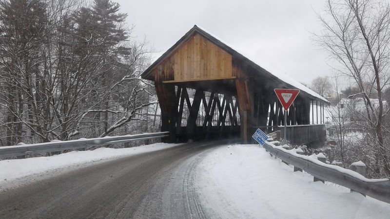 Packard Hill Covered Bridge and Historic Echoes Packard Hill Covered Bridge and Historic Echoes