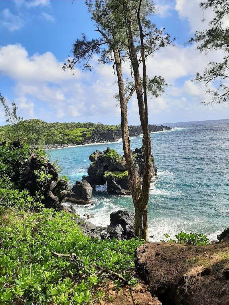Pa'iloa Beach and the Volcanic Black Sand Up Close