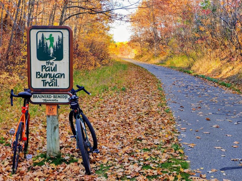 Paul Bunyan State Trail, Central Minnesota