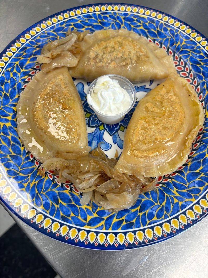 Pierogi Perfection on the Plate