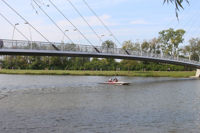 Plan Your Ride Across the Ron Venderly Suspension Bridge Plan Your Ride Across the Ron Venderly Suspension Bridge