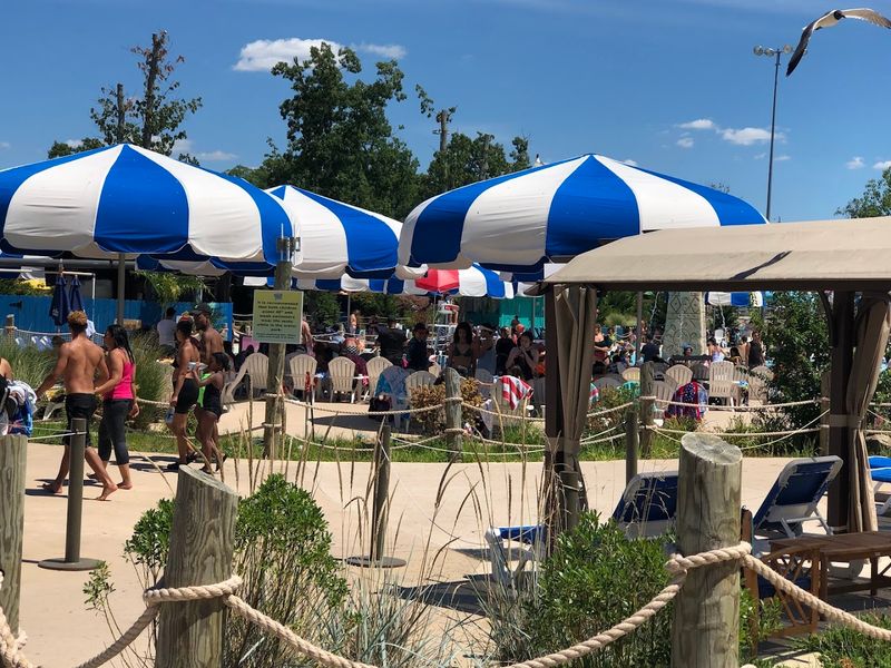 Private Cabanas Add Shade to the Splash Zone