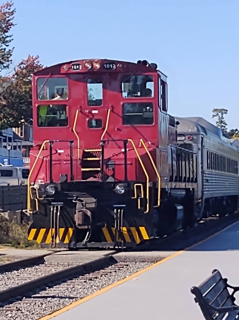 Riding the Winnipesaukee Scenic Railroad