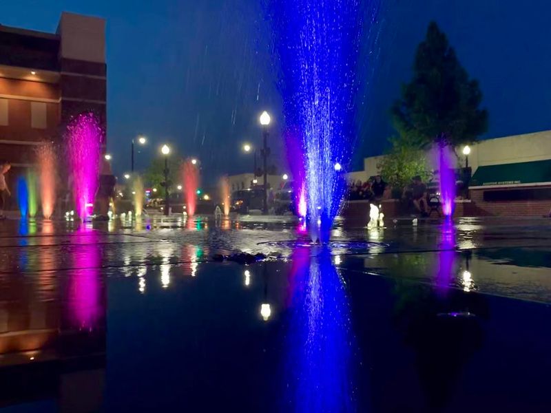 Rose District Splash Pad, Broken Arrow