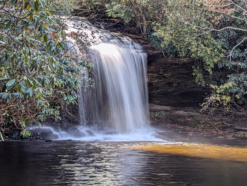 Schoolhouse Falls Up Close, 18 Feet of Pure Mountain Magic Schoolhouse Falls Up Close, 18 Feet of Pure Mountain Magic