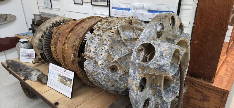 See Unearthed Axis Aircraft Parts in the Museum Hangar See Unearthed Axis Aircraft Parts in the Museum Hangar