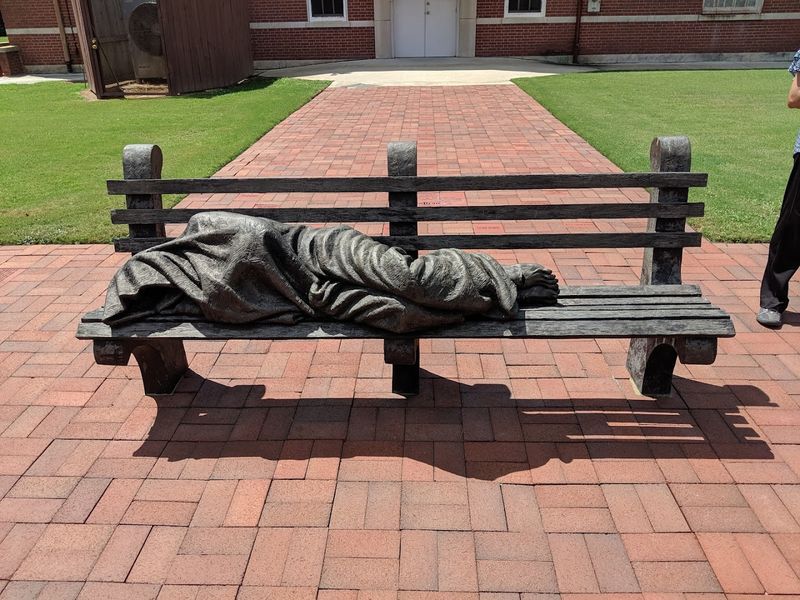 Skip Nothing in the Interpretive Garden with Homeless Jesus Skip Nothing in the Interpretive Garden with Homeless Jesus
