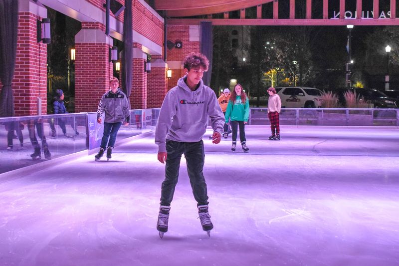 Skip the Cold and Ice Skate at the Winter Pavilion Skip the Cold and Ice Skate at the Winter Pavilion