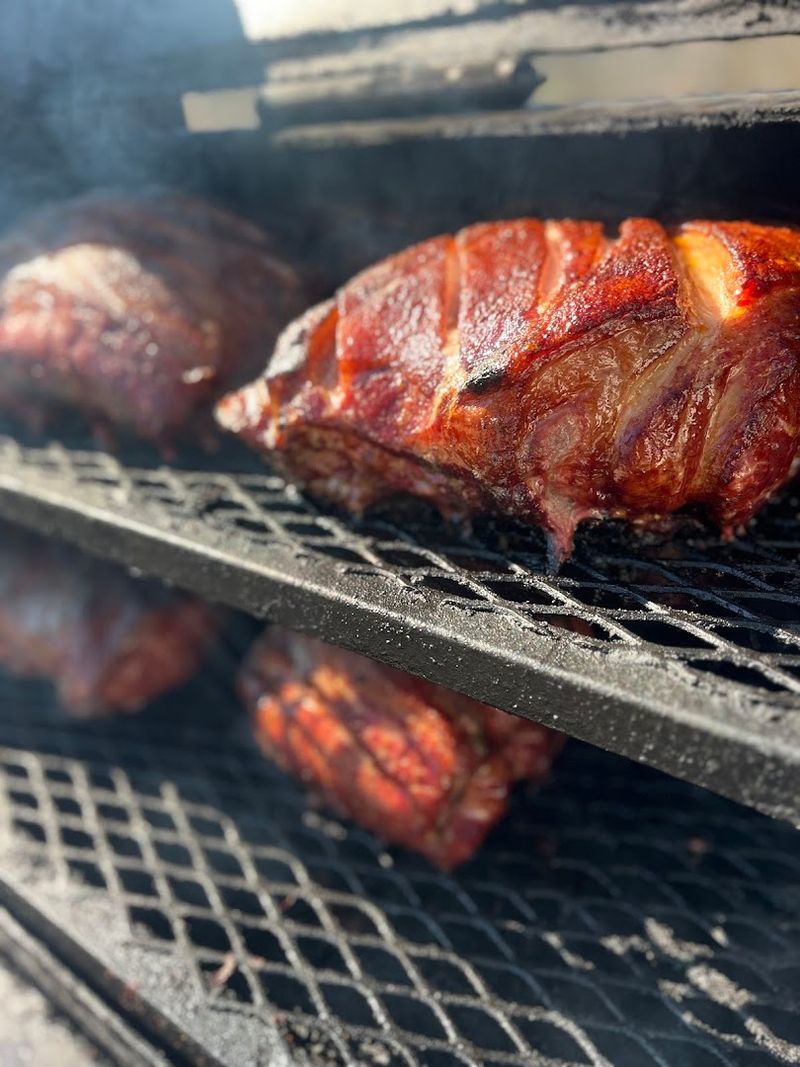 Slow-Smoked Meats Begin Cooking Long Before The Trailer Opens