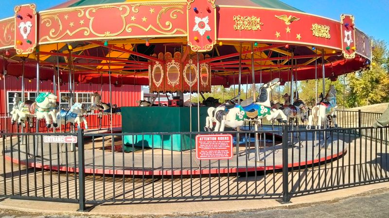 Spinning On The Vintage Carousel Spinning On The Vintage Carousel