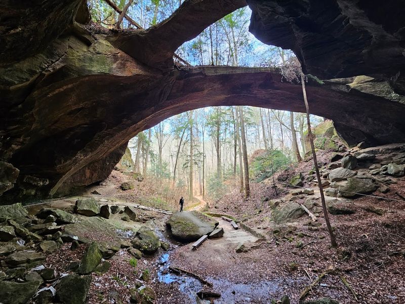Stand Beneath the Longest Natural Bridge East of the Rockies Stand Beneath the Longest Natural Bridge East of the Rockies