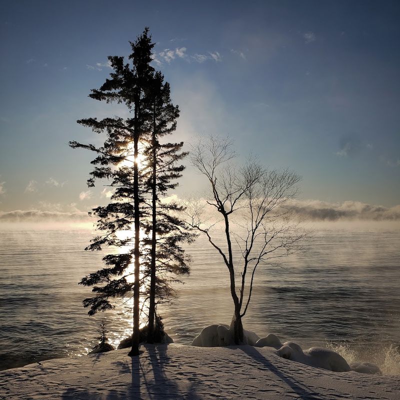 Stargazing and Silence, the Night Sky Over Grand Marais
