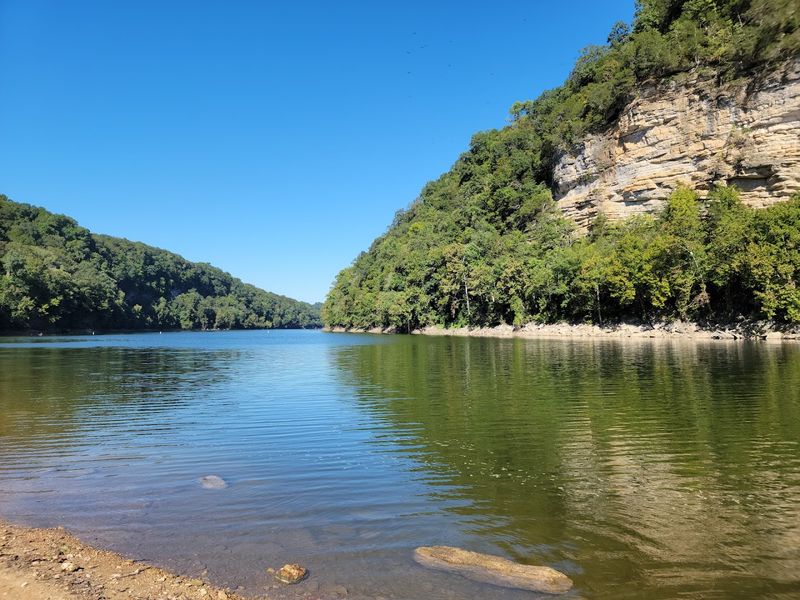 Swimming, Boating, and the Natural Sand Beach on Center Hill Lake