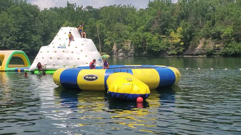 The Above-Water Inflatable Playground Is Pure Chaos in the Best Way