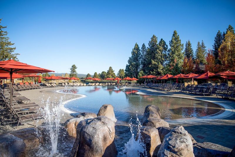The Aquatic Center, Lazy River, and Outdoor Pool Scene