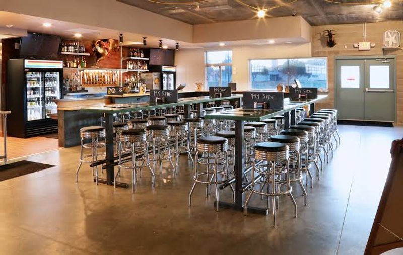 The Atmosphere Inside Rodeo Goat