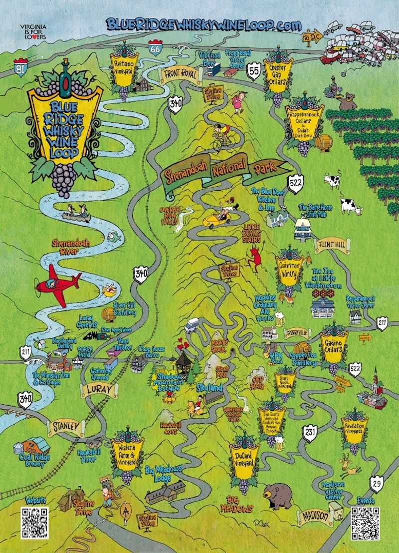 The Blue Ridge Whisky Wine Loop Beckons