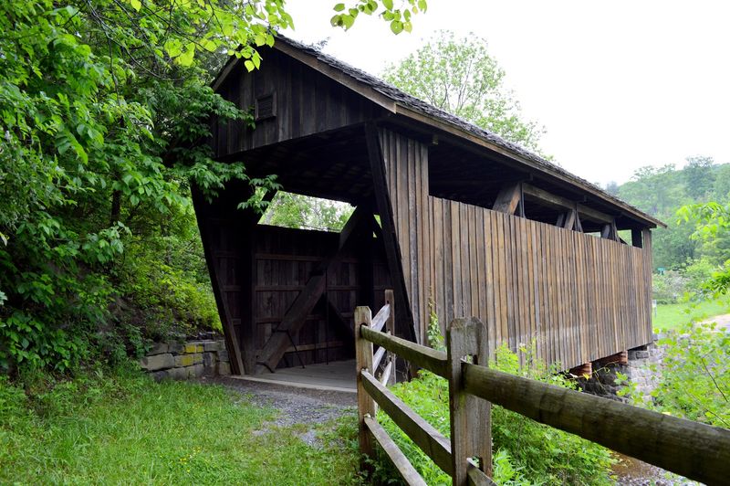 The Bridge Sits Along An Ancient Seneca Trail