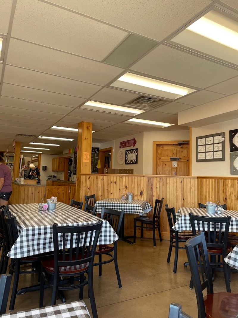 The Cafe Keeps The Stop From Being Just Shopping The Cafe Keeps The Stop From Being Just Shopping
