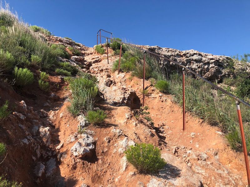 The Climb Up Cathedral Mountain