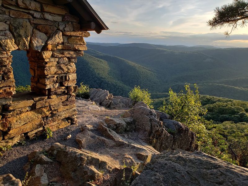 The Cranny Crow Overlook Offers Views Of Five Counties The Cranny Crow Overlook Offers Views Of Five Counties
