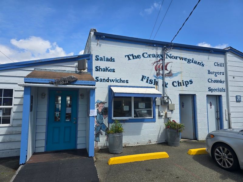 The Crazy Norwegian's Fish & Chips, Port Orford, Oregon The Crazy Norwegian's Fish & Chips, Port Orford, Oregon
