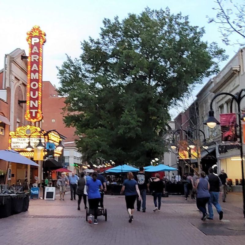 The Downtown Mall's Irresistible Pedestrian Energy The Downtown Mall's Irresistible Pedestrian Energy