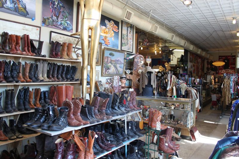 The Famous Wall of Cowboy Boots The Famous Wall of Cowboy Boots