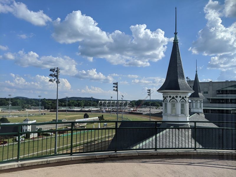 The FanDuel Starting Gate Suites Rooftop Garden, Racing Meets the Louisville Skyline The FanDuel Starting Gate Suites Rooftop Garden, Racing Meets the Louisville Skyline