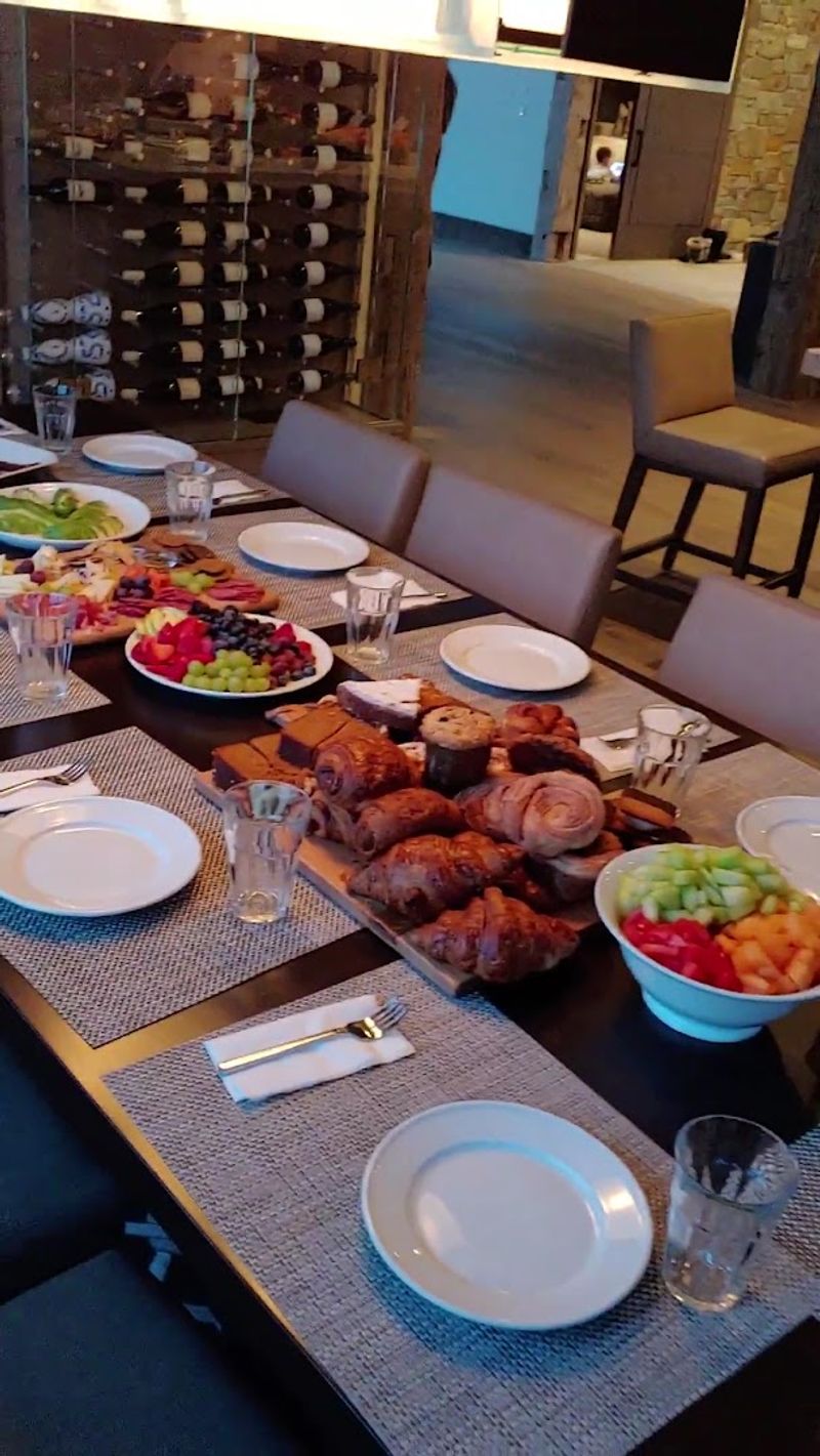 The Food Actually Matches The Setting