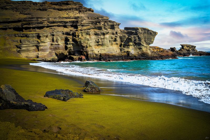 The Geological Wonder Behind the Green Sand