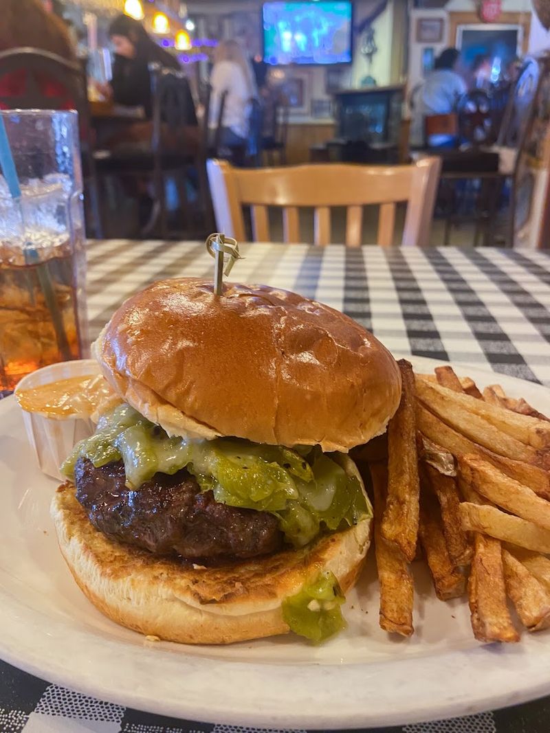 The Green Chile Cheeseburger That Became a Santa Fe Legend The Green Chile Cheeseburger That Became a Santa Fe Legend