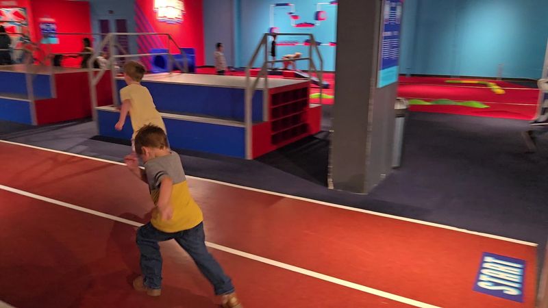 The Gymnastics Hall Adds A Fun Surprise