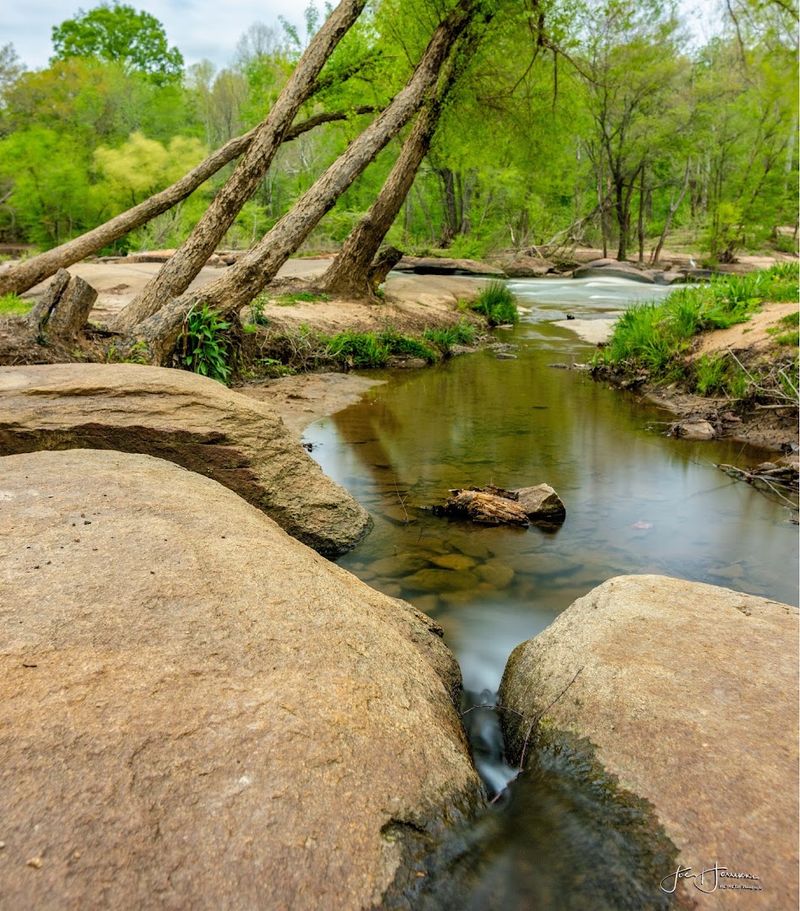 The Heart of the River: Cooleemee Falls and the Historic Stone Dam