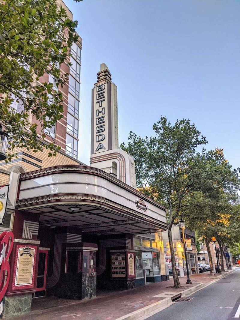 The Historic Bethesda Theatre, a Landmark Frozen in Style