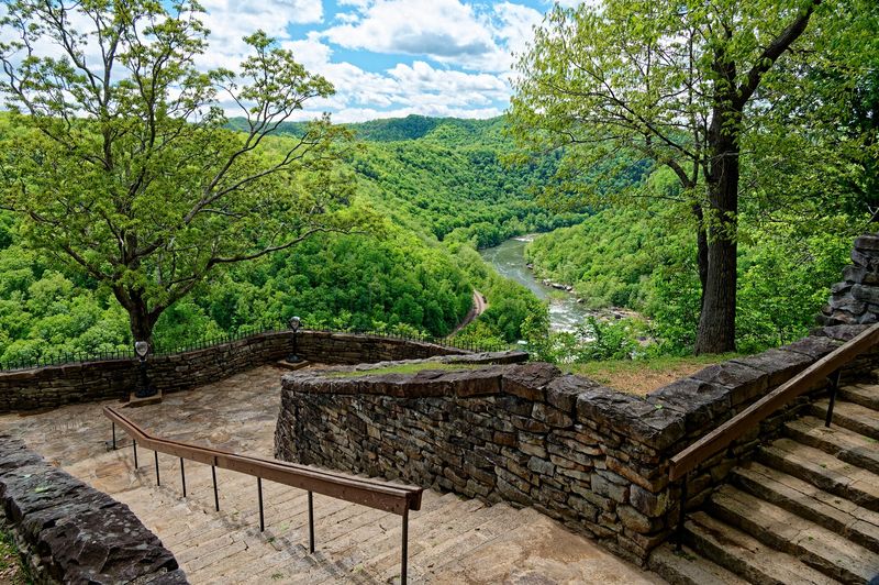 The Historic CCC-Built Overlook Structure The Historic CCC-Built Overlook Structure