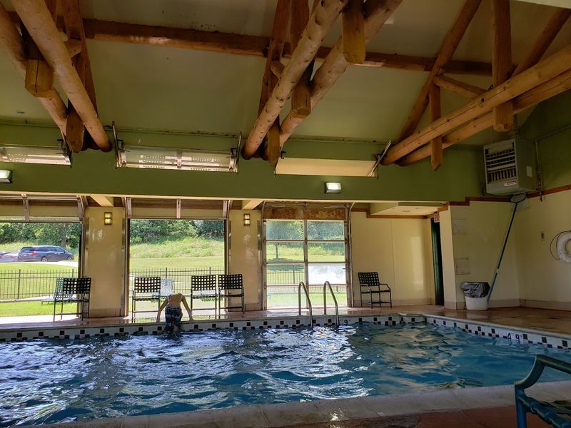 The Indoor Pool and Fitness Center